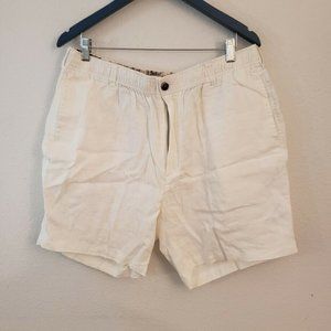 28 Palms Men's Relaxed-Fit 7" Inseam Linen Short